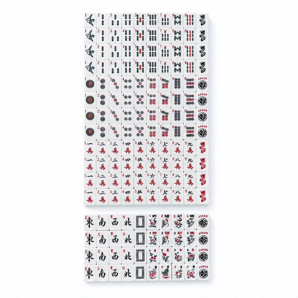 Jelly American Mahjong Tiles