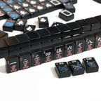 Black Acrylic American Mahjong Set