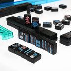 Black Acrylic American Mahjong Set