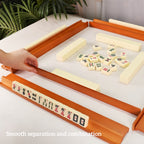 Wooden Mahjong Pushers Set of 4, with Storage Bag