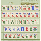Collector’s Edition American Mahjong Set, Premium Jade Texture Mahjong Gift Set