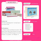 Pool Floating American Mahjong Set, Waterproof Portable Mahjong Game for Summer Vacation