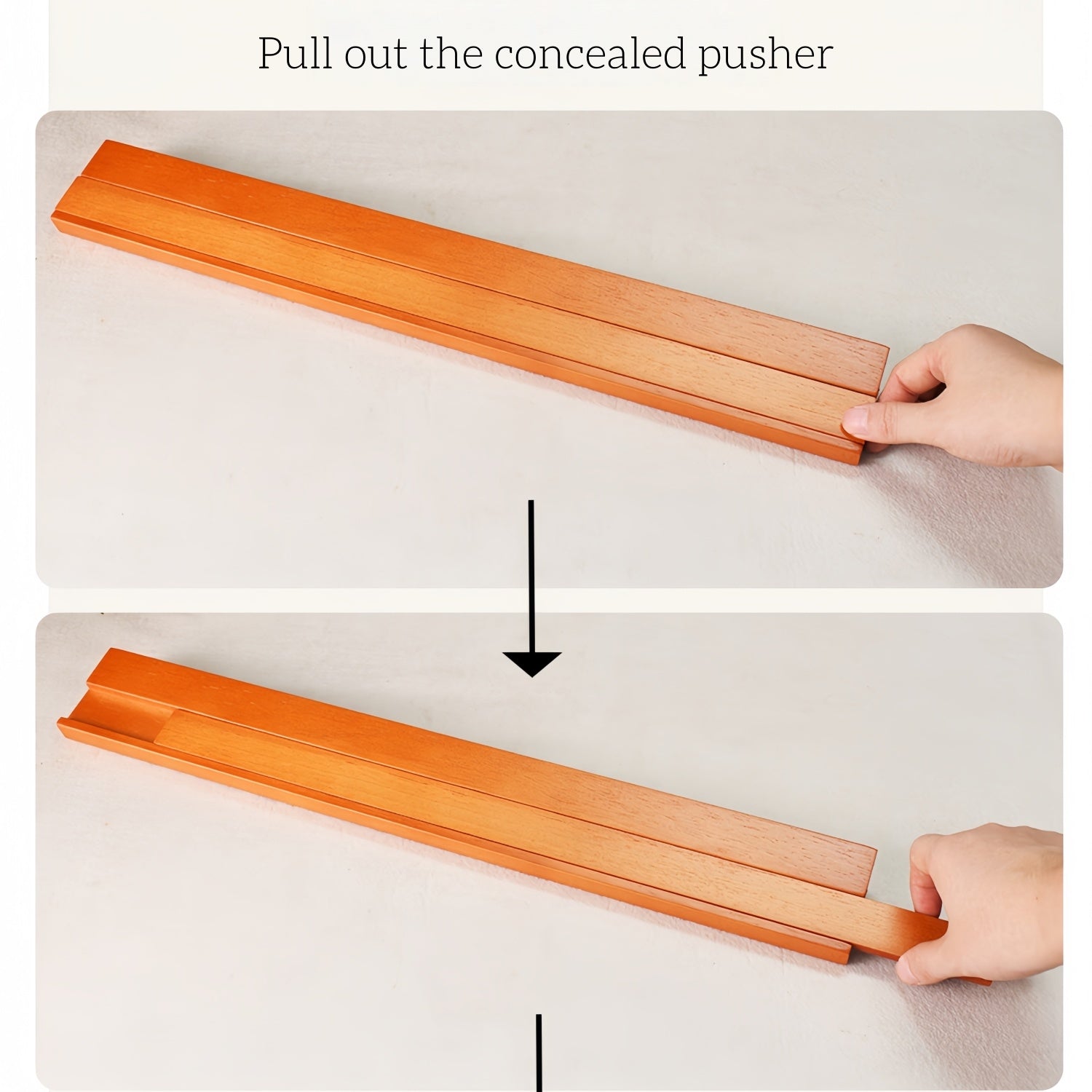 Wooden Mahjong Pushers Set of 4, with Storage Bag