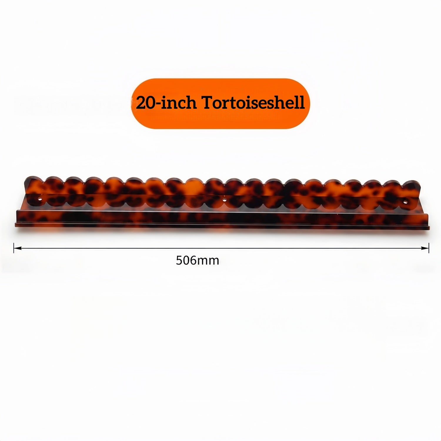 Premium Colorful Acrylic Mahjong Rack Set of 4, 5 Colors, 17.5inch and 20inch