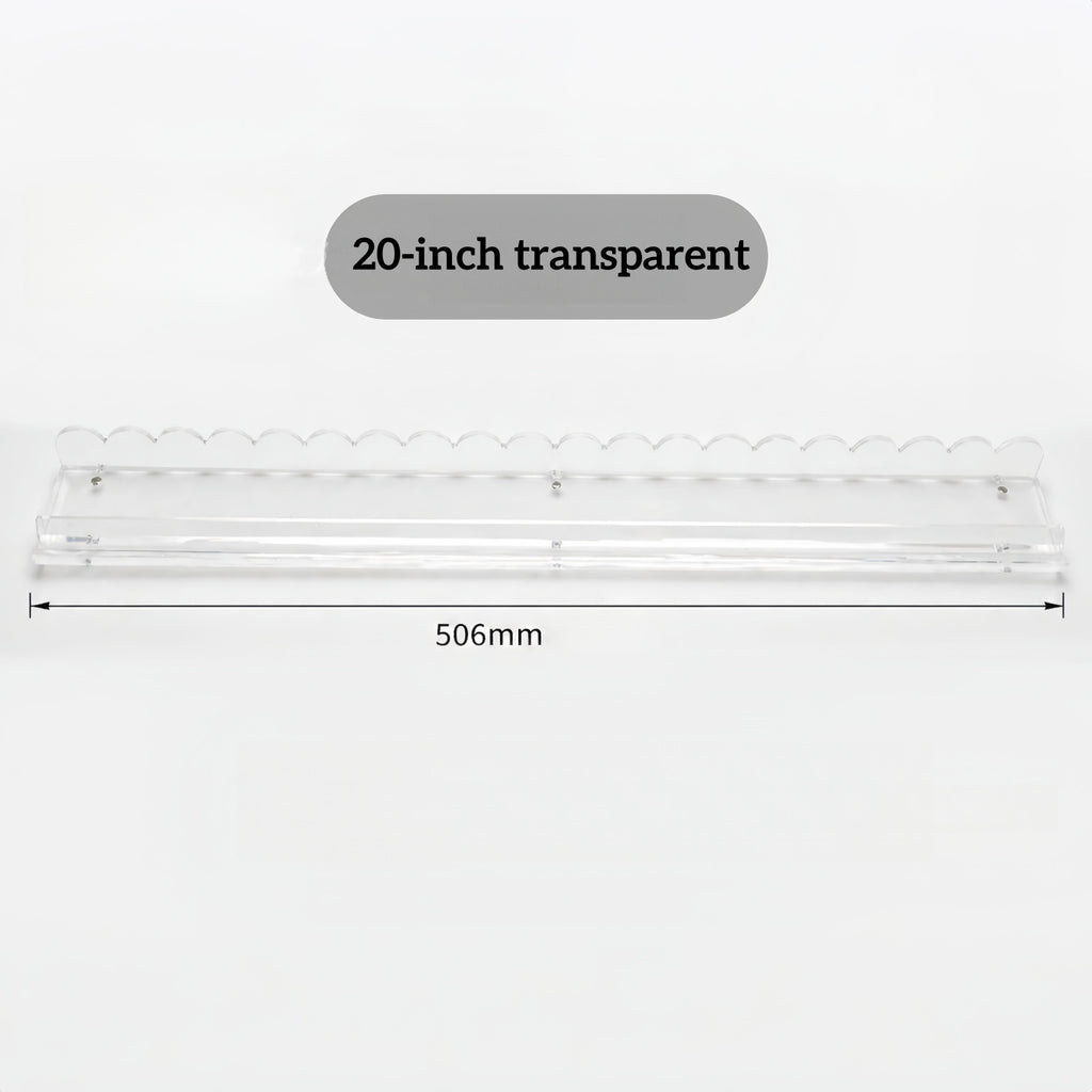 Premium Colorful Acrylic Mahjong Rack Set of 4, 5 Colors, 17.5inch and 20inch