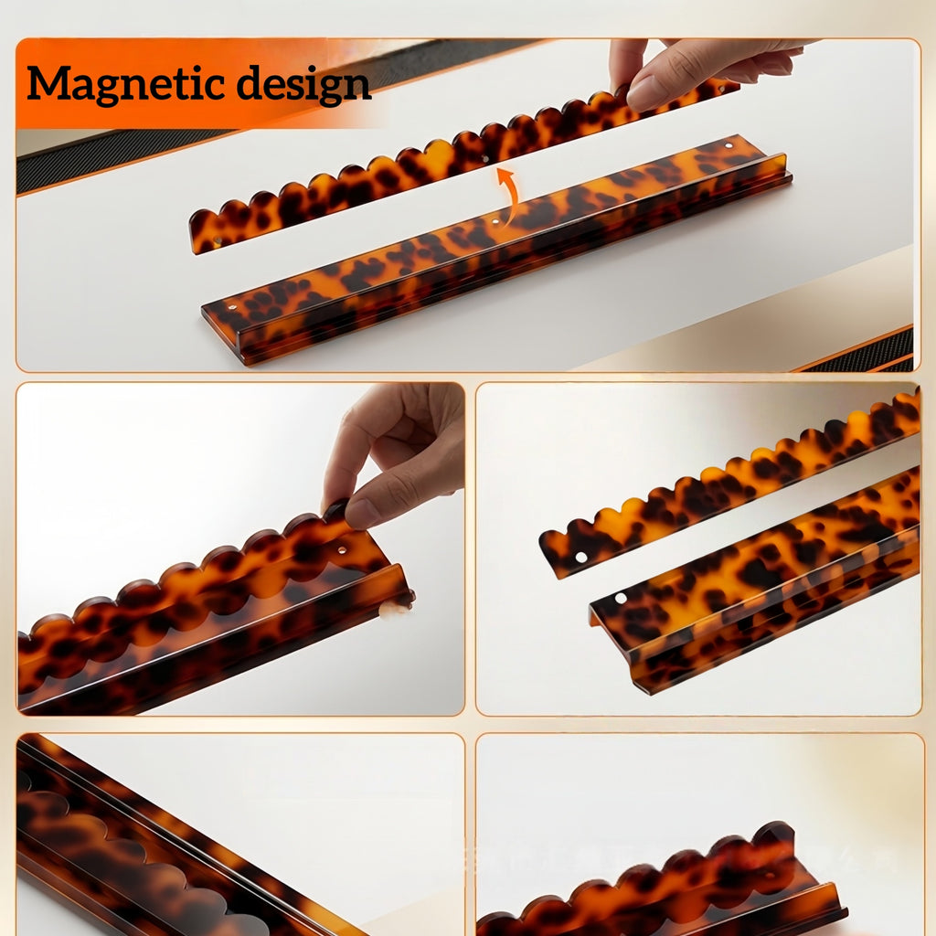 Premium Colorful Acrylic Mahjong Rack Set of 4, 5 Colors, 17.5inch and 20inch