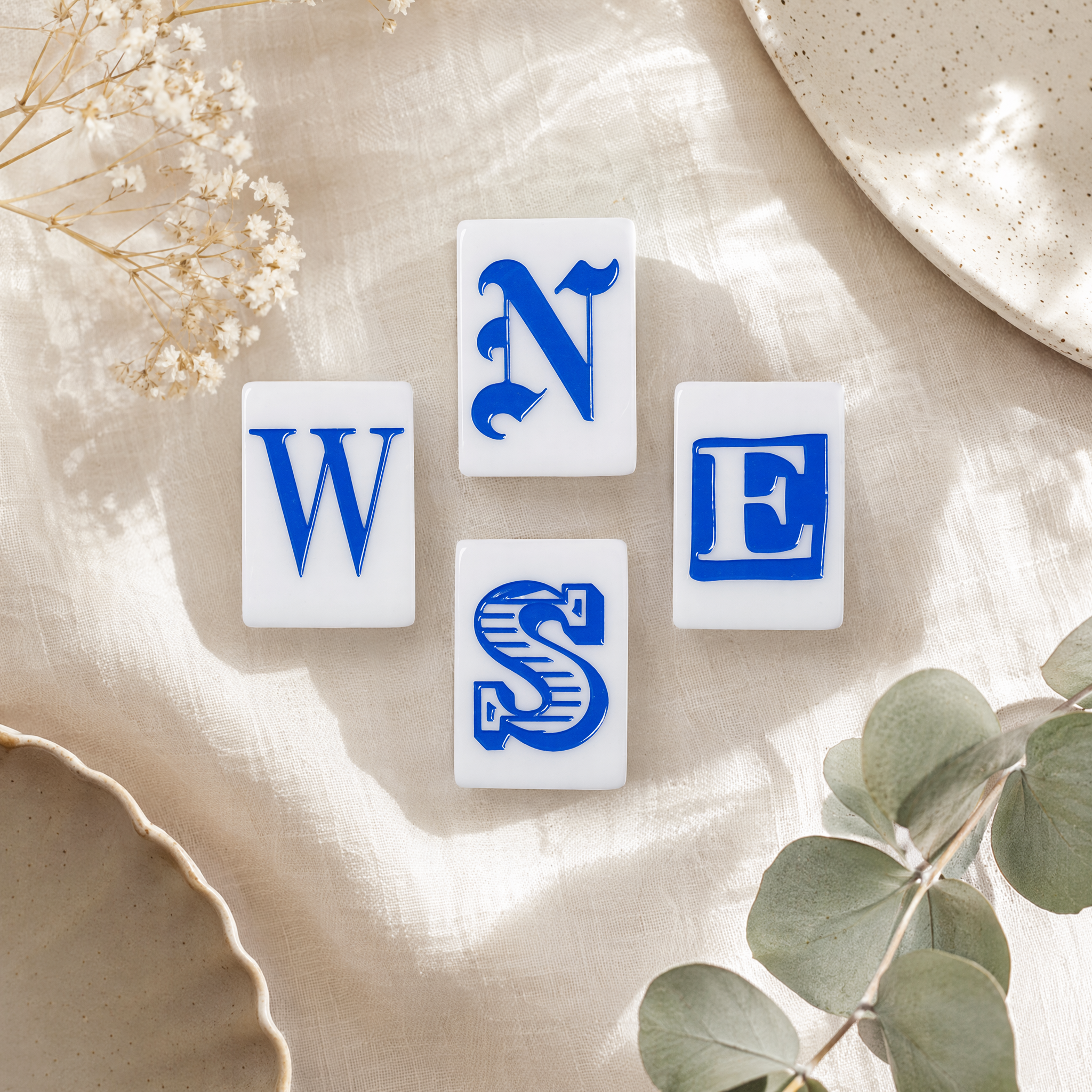 Club Style American Mahjong Tiles