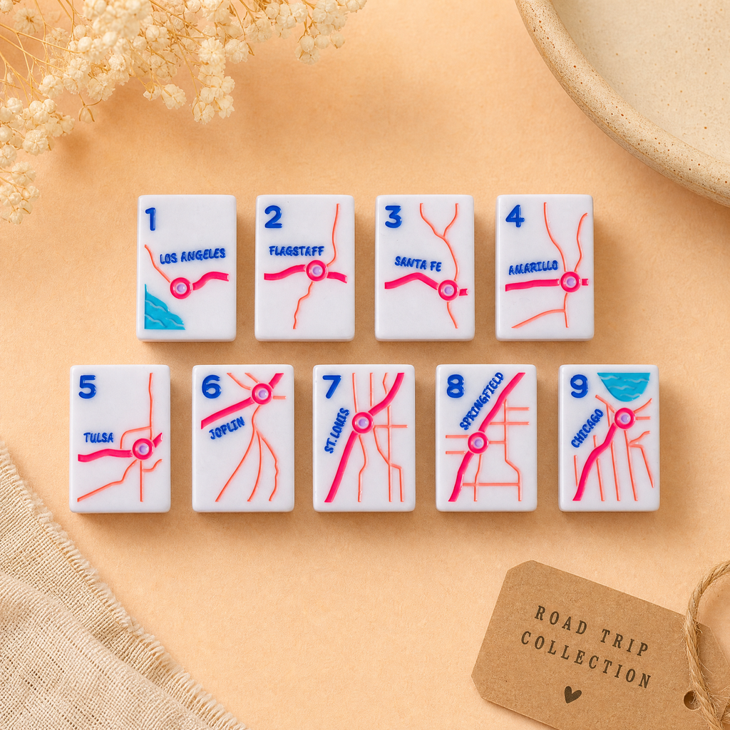 Club Style American Mahjong Tiles