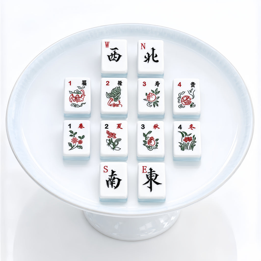 Jelly American Mahjong Tiles