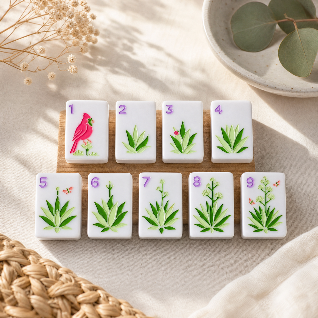 Club Style American Mahjong Tiles