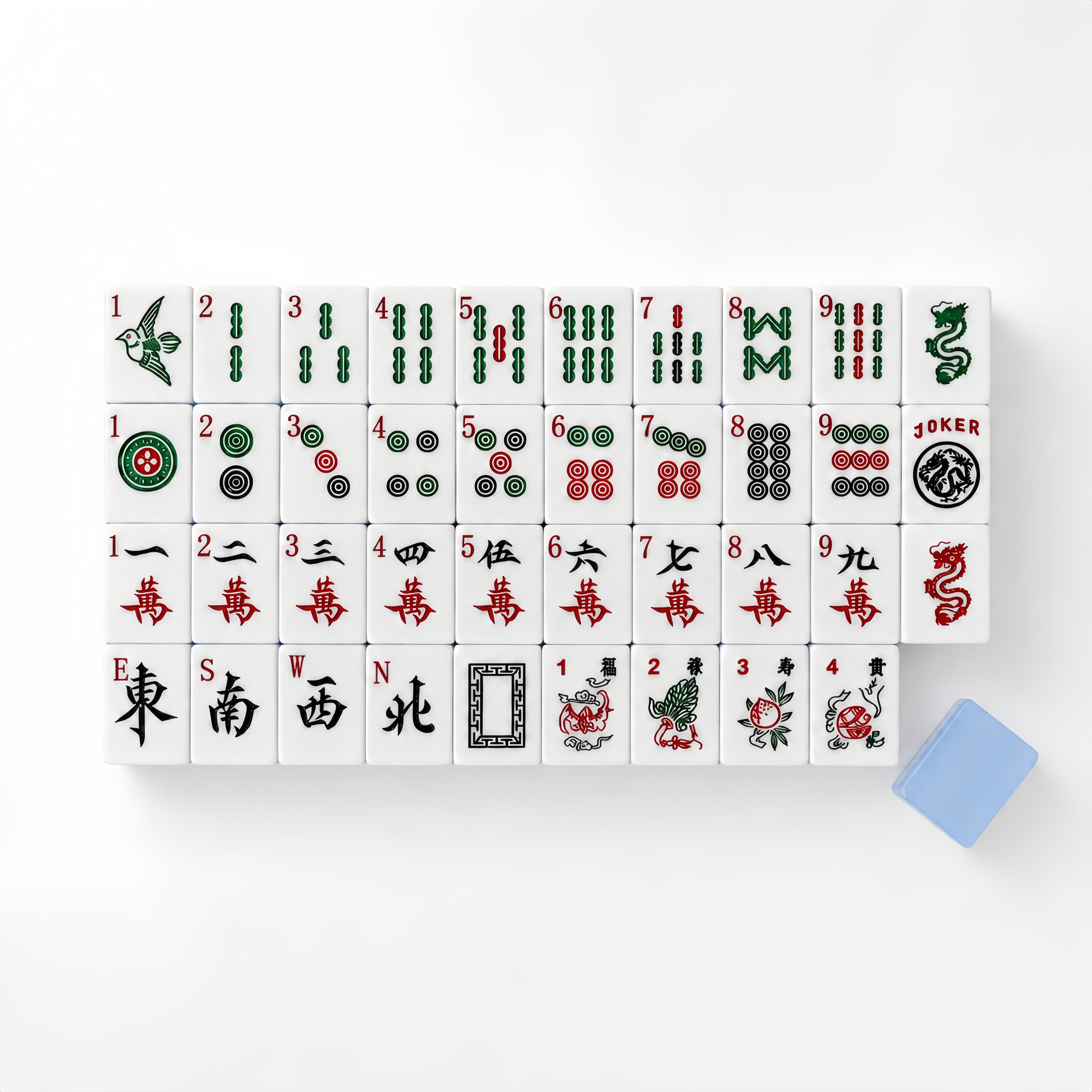 Jelly American Mahjong Tiles