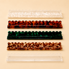 Premium Colorful Acrylic Mahjong Rack Set of 4, 5 Colors, 17.5inch and 20inch