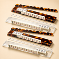 Tortoiseshell Mahjong Racks Set of 4, Clear, Blue, Leopard, Multiple Sizes